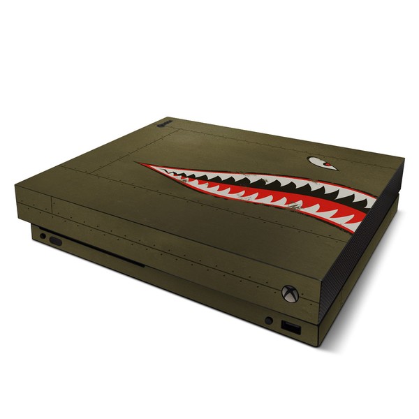 Microsoft Xbox One X Skin - USAF Shark