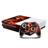 Microsoft Xbox One S Console and Controller Kit Skin - Aftermath
