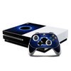 Microsoft Xbox One S Console and Controller Kit Skin - Blue Star Eclipse
