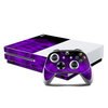 Microsoft Xbox One S Console and Controller Kit Skin - Dark Amethyst Crystal (Image 1)
