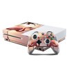 Microsoft Xbox One S Console and Controller Kit Skin - Flamingo Palm