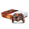 Microsoft Xbox One S Console and Controller Kit Skin - Furnace Dragon