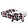 Microsoft Xbox One S Console and Controller Kit Skin - Pink Plaid (Image 1)