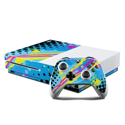 Microsoft Xbox One S Console and Controller Kit Skin - Acid