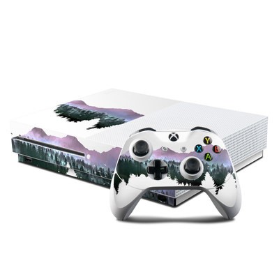 Microsoft Xbox One S Console and Controller Kit Skin - Arcane Grove