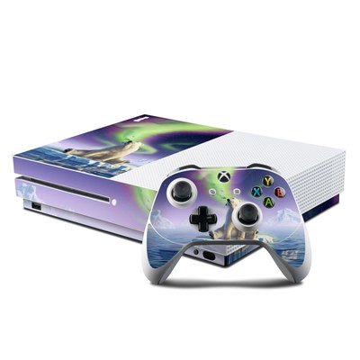 Microsoft Xbox One S Console and Controller Kit Skin - Arctic Kiss