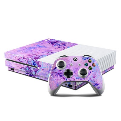 Microsoft Xbox One S Console and Controller Kit Skin - Bubble Bath