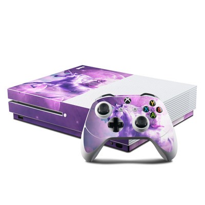 Microsoft Xbox One S Console and Controller Kit Skin - Cat Unicorn