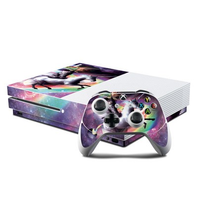 Microsoft Xbox One S Console and Controller Kit Skin - Defender of the Universe