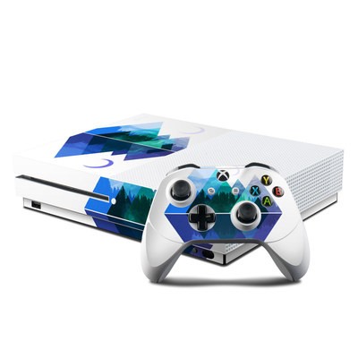Microsoft Xbox One S Console and Controller Kit Skin - Endless Echo