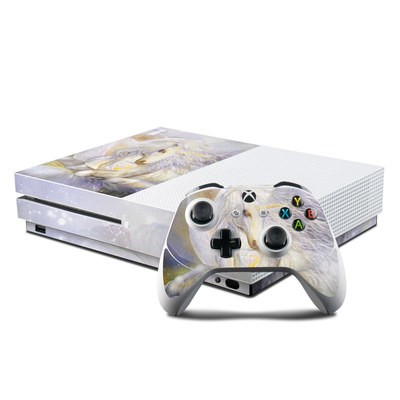 Microsoft Xbox One S Console and Controller Kit Skin - Heart Of Unicorn