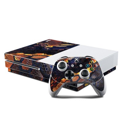 Microsoft Xbox One S Console and Controller Kit Skin - Hivemind
