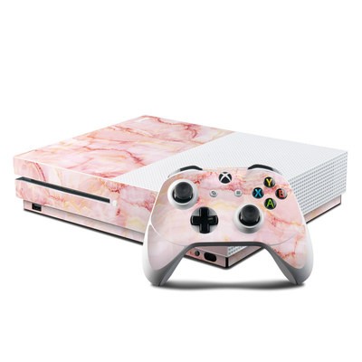 Microsoft Xbox One S Console and Controller Kit Skin - Satin Marble
