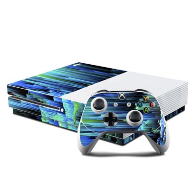 Microsoft Xbox One S Console and Controller Kit Skin - Space Race