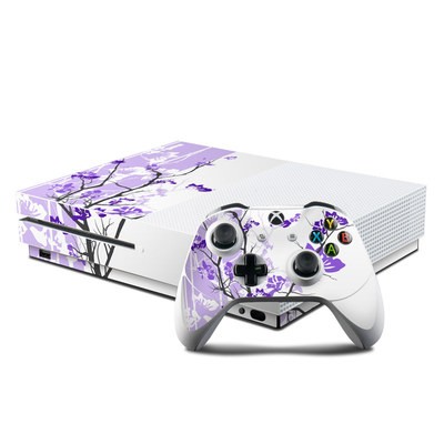 Microsoft Xbox One S Console and Controller Kit Skin - Violet Tranquility