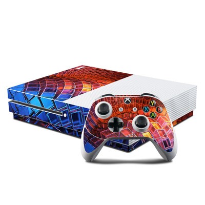 Microsoft Xbox One S Console and Controller Kit Skin - Waveform