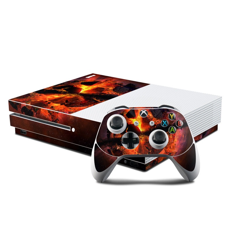 Microsoft Xbox One S Console and Controller Kit Skin - Aftermath (Image 1)