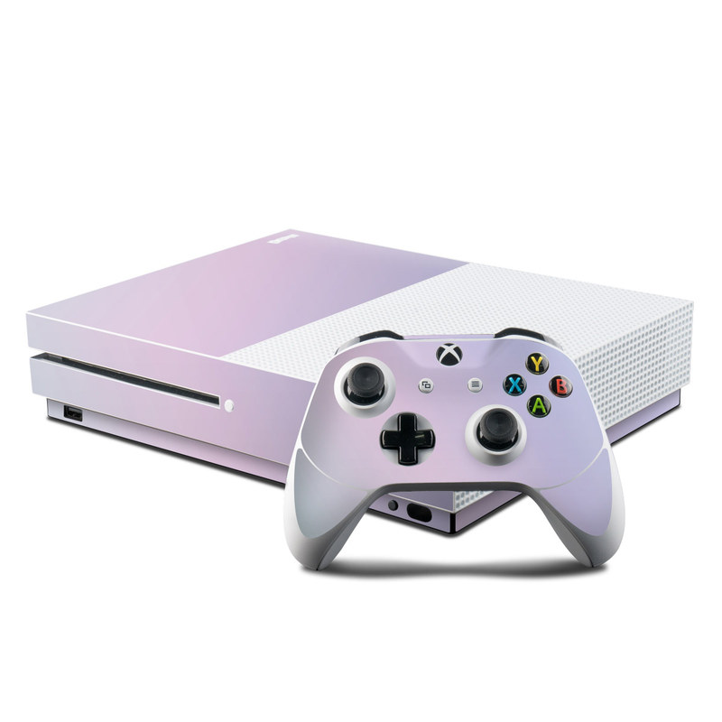 Microsoft Xbox One S Console and Controller Kit Skin - Cotton Candy (Image 1)