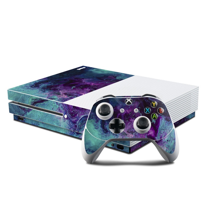 Microsoft Xbox One S Console and Controller Kit Skin - Nebulosity (Image 1)
