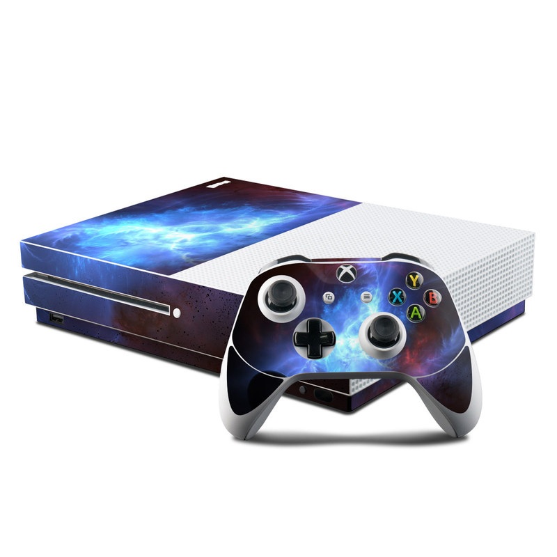 Microsoft Xbox One S Console and Controller Kit Skin - Pulsar (Image 1)