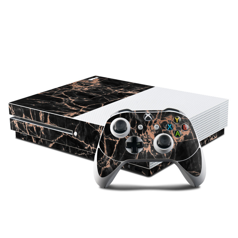 Microsoft Xbox One S Console and Controller Kit Skin - Rose Quartz Marble (Image 1)