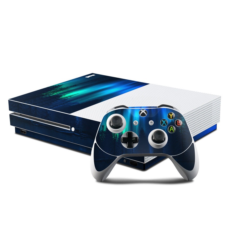 Microsoft Xbox One S Console and Controller Kit Skin - Song of the Sky (Image 1)