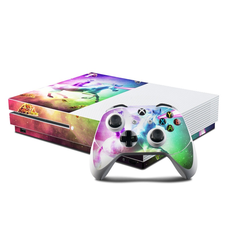Microsoft Xbox One S Console and Controller Kit Skin - Taco Tuesday (Image 1)