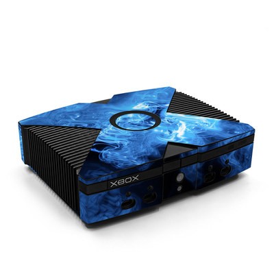 Xbox Skin - Blue Quantum Waves