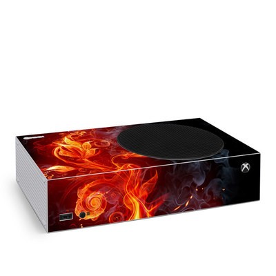 Microsoft Xbox Series S Skin - Flower Of Fire