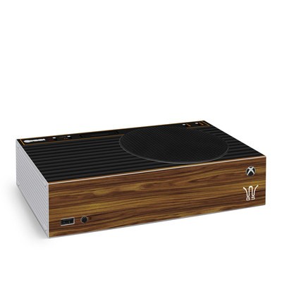 Microsoft Xbox Series S Skin - Wooden Gaming System