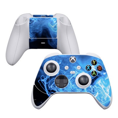 Microsoft Xbox Series S Controller Skin - Blue Quantum Waves