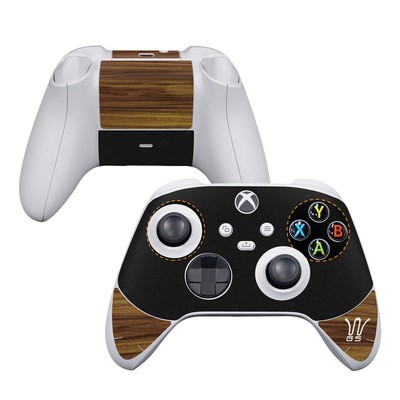 Microsoft Xbox Series S Controller Skin - Wooden Gaming System
