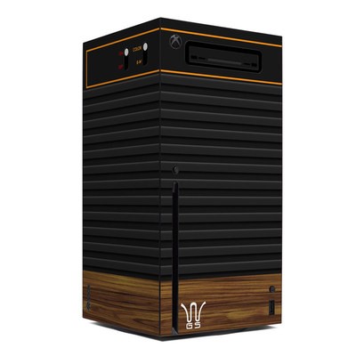 Microsoft Xbox Series X Skin - Wooden Gaming System