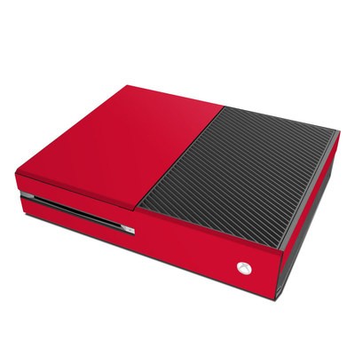 Microsoft Xbox One Skin - Solid State Red