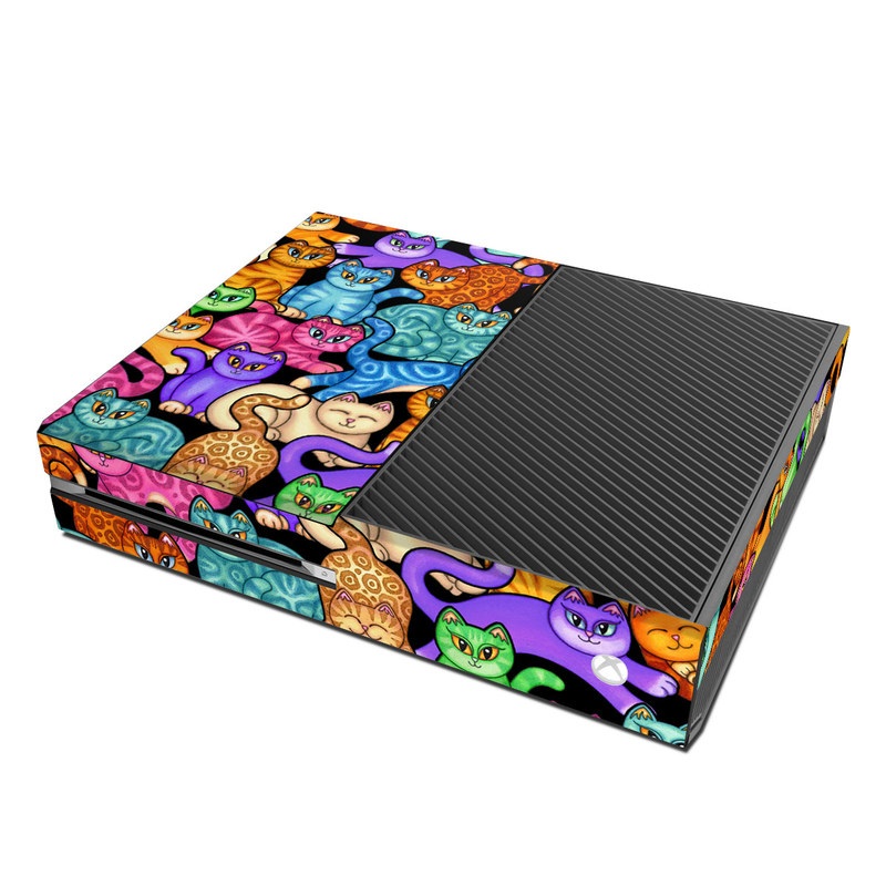 Microsoft Xbox One Skin - Colorful Kittens (Image 1)