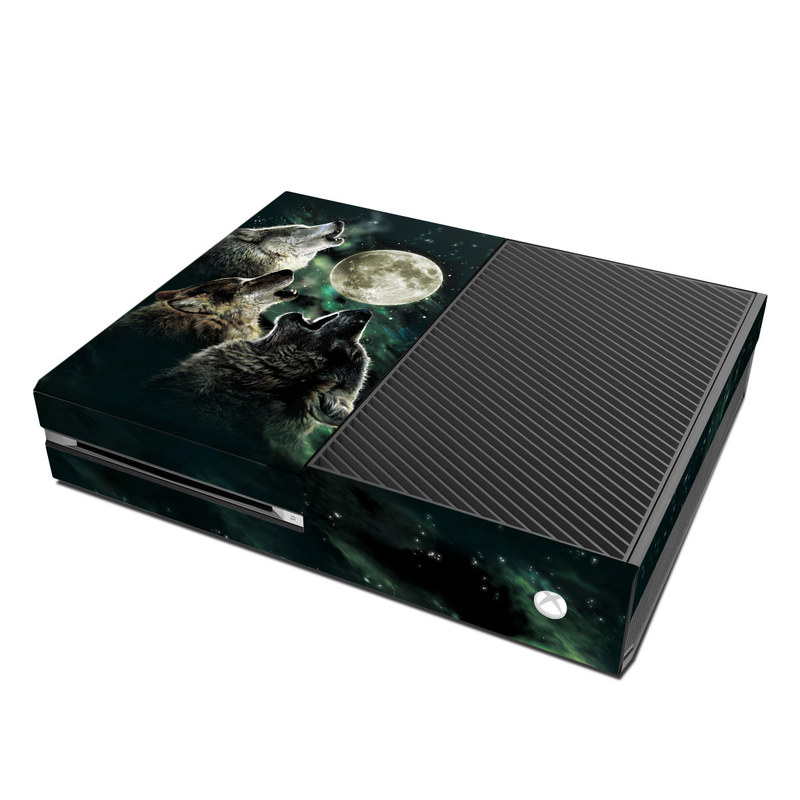 Microsoft Xbox One Skin - Three Wolf Moon (Image 1)