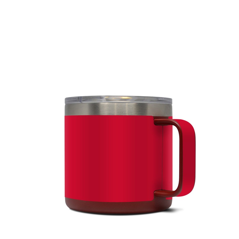 Skin for Yeti 14 oz Mug - Solid State Red (Image 1)