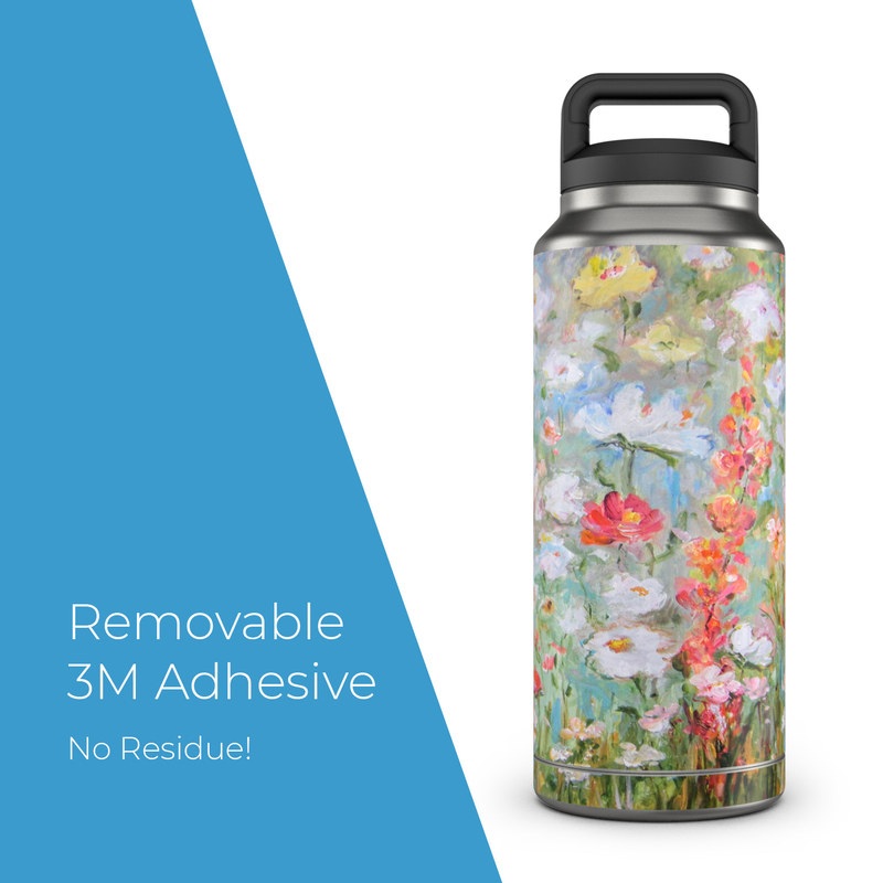 Skin for Yeti Rambler 36 oz Bottle - Flower Blooms (Image 4)