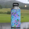 Skin for Yeti Rambler 64 oz Bottle - Lavender Flowers (Image 5)