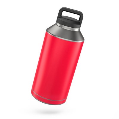 Skin for Yeti Rambler 64 oz Bottle - Solid State Red