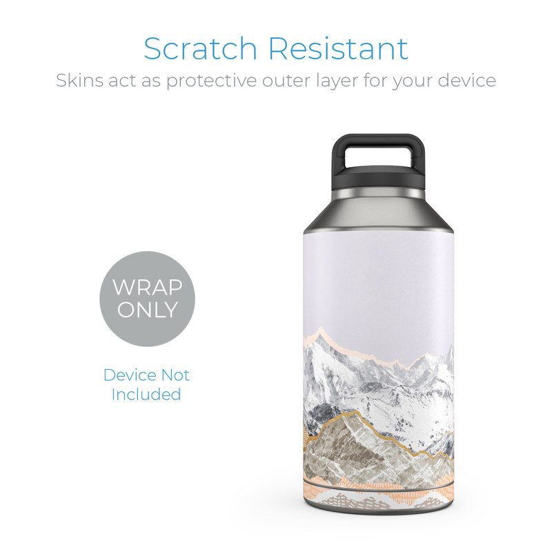 Skin for Yeti Rambler 64 oz Bottle - Pastel Mountains (Image 2)