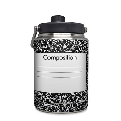 Skin for Yeti Rambler Half Gallon Jug - Composition Notebook