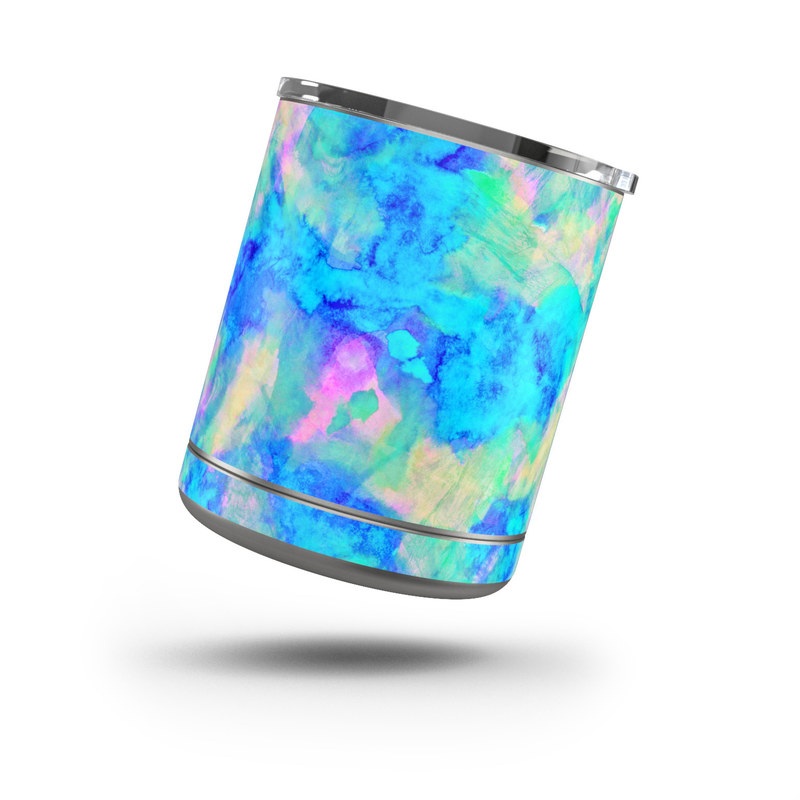 Skin for Yeti Rambler 10 oz Lowball - Electrify Ice Blue (Image 1)