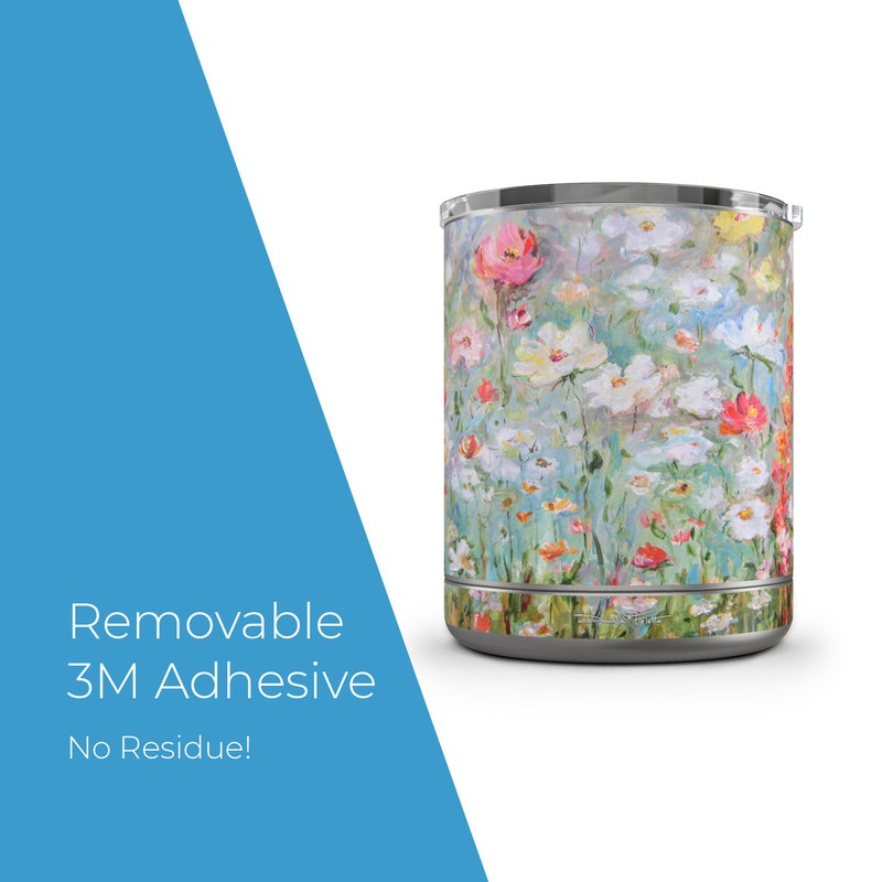 Skin for Yeti Rambler 10 oz Lowball - Flower Blooms (Image 4)
