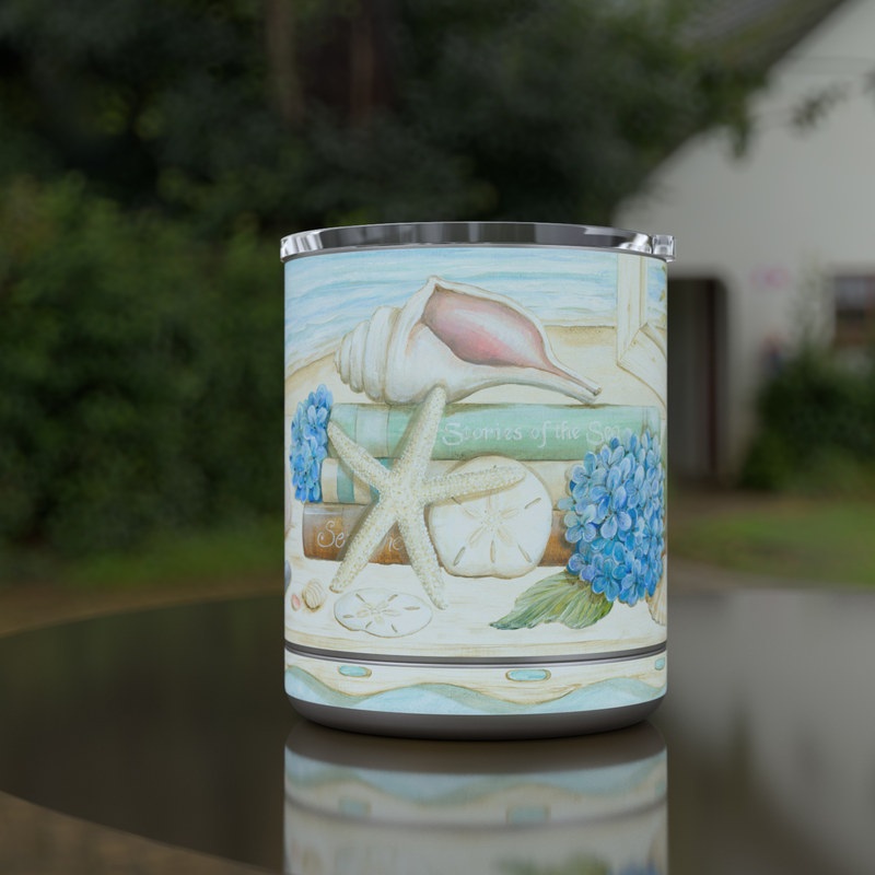 Skin for Yeti Rambler 10 oz Lowball - Stories of the Sea (Image 5)