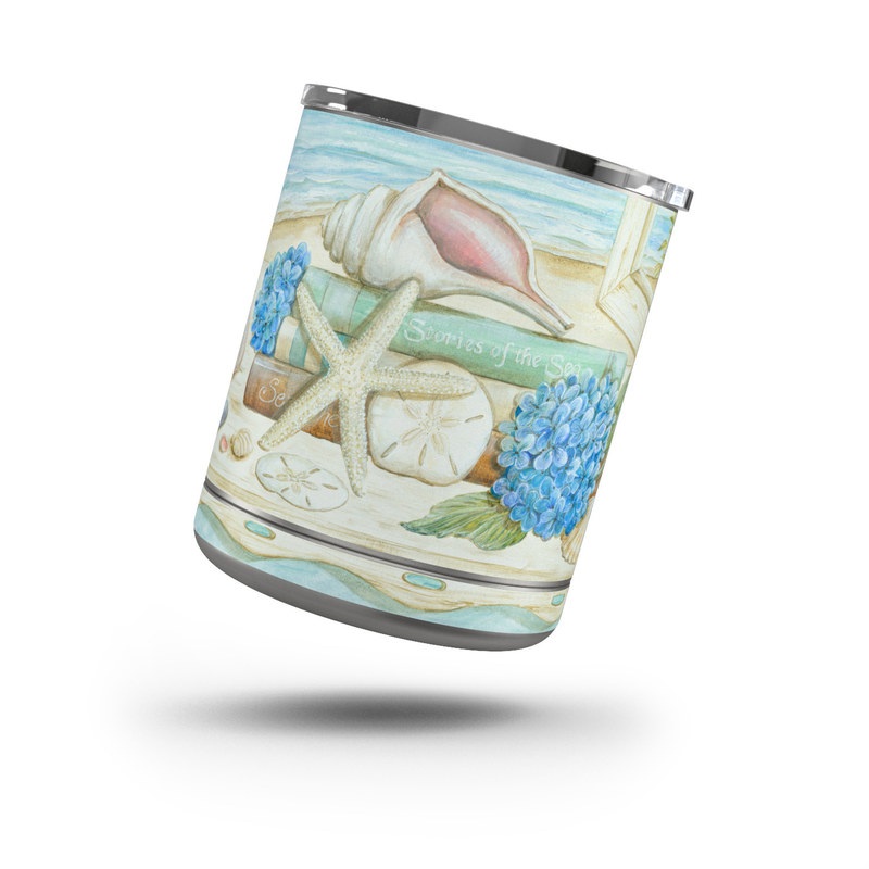 Skin for Yeti Rambler 10 oz Lowball - Stories of the Sea (Image 1)